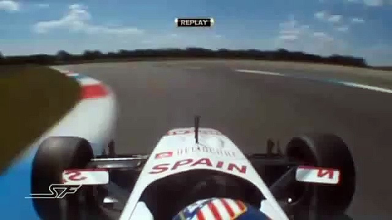 Superleague Formula 2011 at Assen, Maria de Villota crashes in qualifying