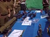 Hizbolla's Iranian and Syrian weapons IDF footage