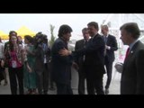 Milano - I presidenti della Bolivia, Evo Morales, e della Colombia, Juan Manuel Santos (12.06.15)
