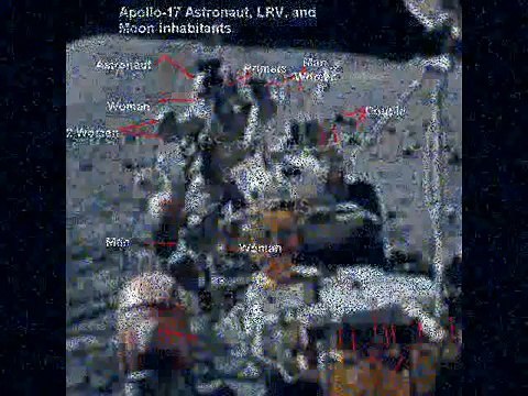 Censored News, Lunar Astronaut, LRV, Moon Humans Apollo-17