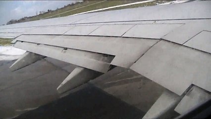 Despegue de avión Dublin Barcelona. Airplane takeoof