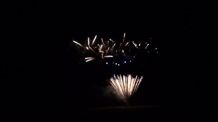 Firework display w/ 3 - 4 - 5 - 6 - 7 inch aerial shells