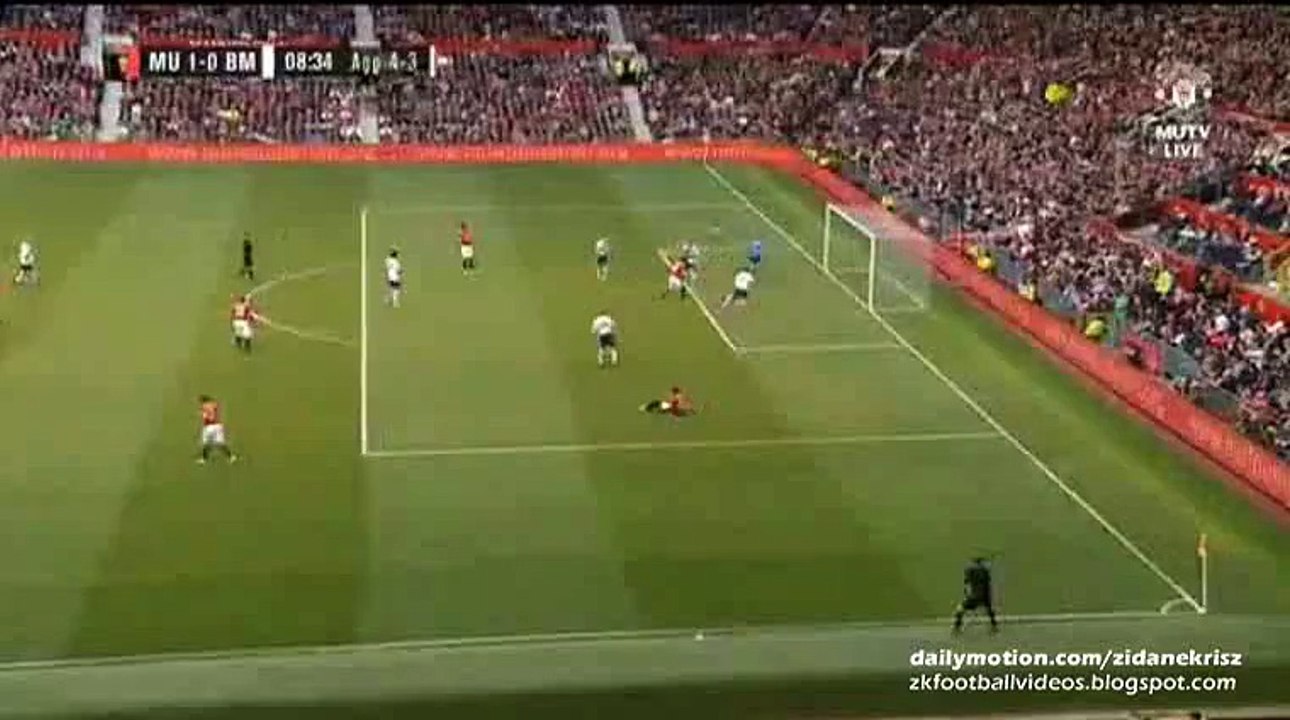 1-0 Louis Saha Goal - Manchester United vs Bayern Munchen Legends 14.06.2015