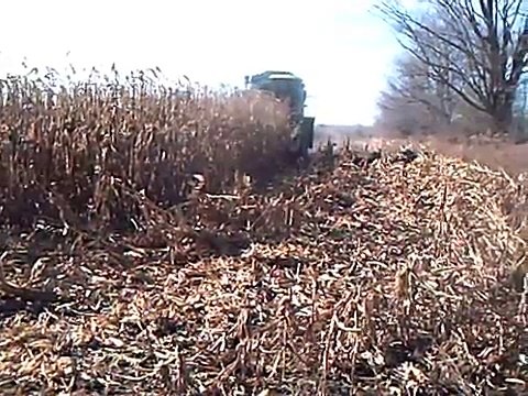6620 John Deere Combine Fall 2010 Corn Harvest