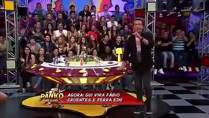 Pânico Na Band 25/08/2013 Gui Santana vira Fábio Cruentes e se vinga de Edu