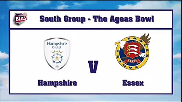 Jimmy Adams Blasts Hampshire to Opening NatWest T20 Blast Win Natwest T20 blast