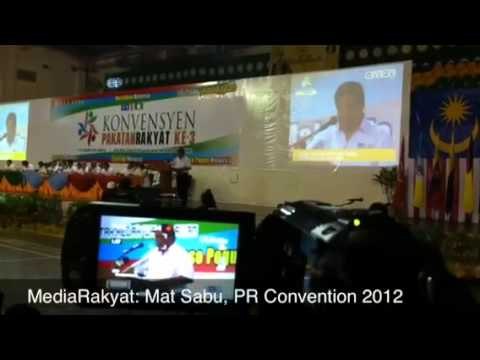 Newsflash: Opening Speech By Mat Sabu