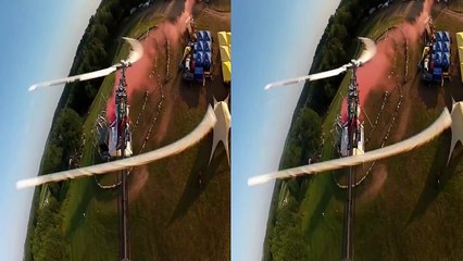 FPV RC air show, stereoscopic 3D video