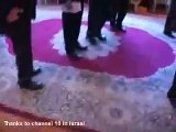 Qatar's Emir Hamad bin Khalifa (Owner of ALJAZEERA) shaking hands with Zionist Criminal Tzipi Livni