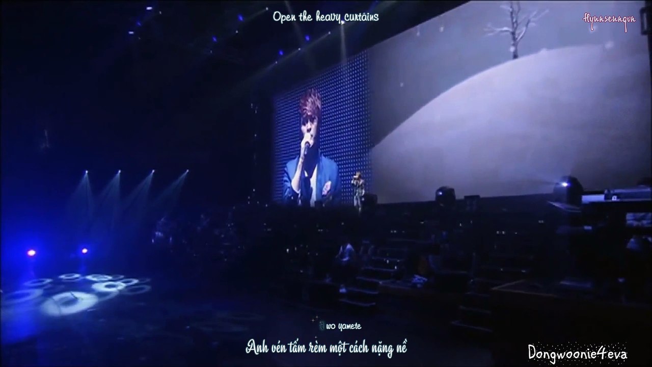 [HSvn] [Vietsub +  Engsub + Kara] Close my eyes - Son Dongwoon (BEAST) (cover)