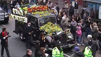 Jade Goody Funeral Cortege