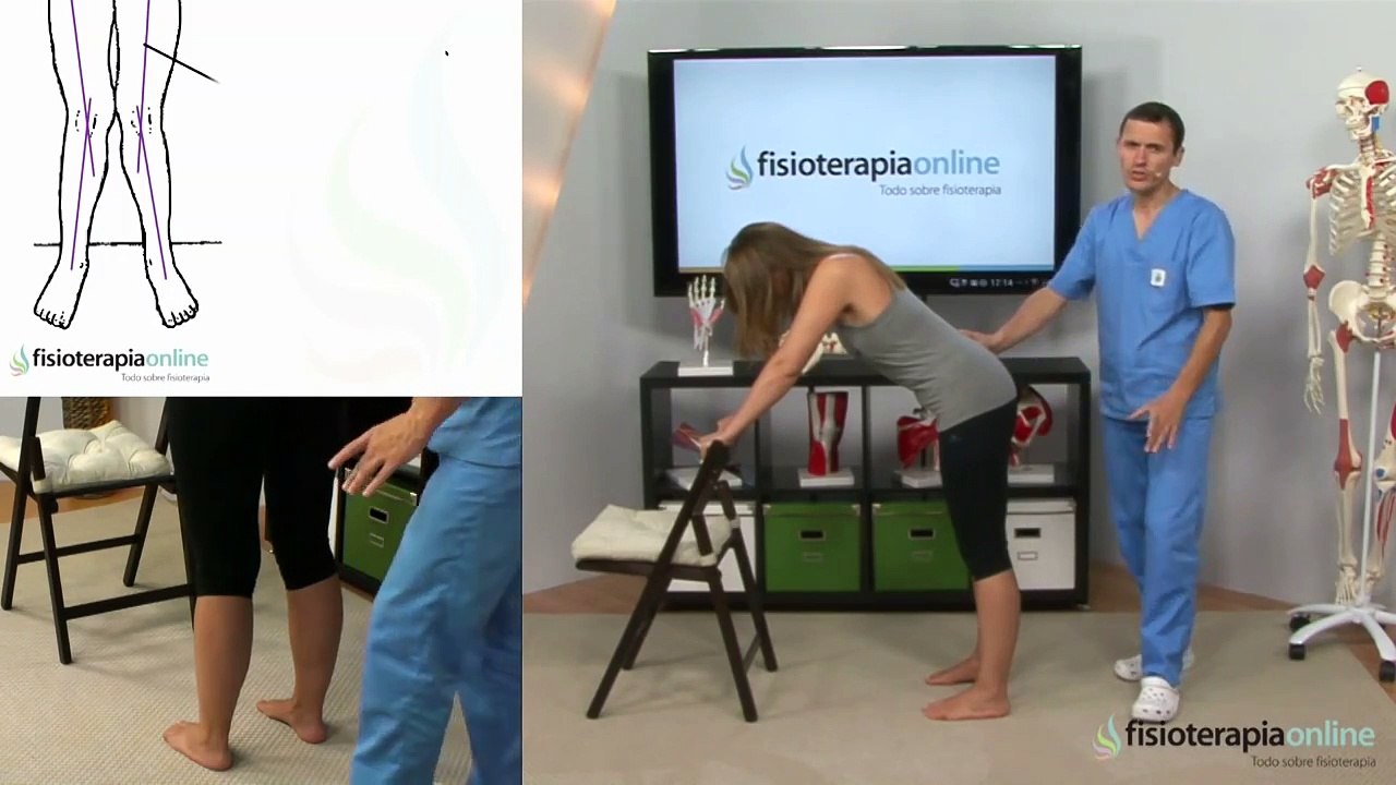 Ejercicio y estiramiento para el valgo en las rodillas (Piernas en X)