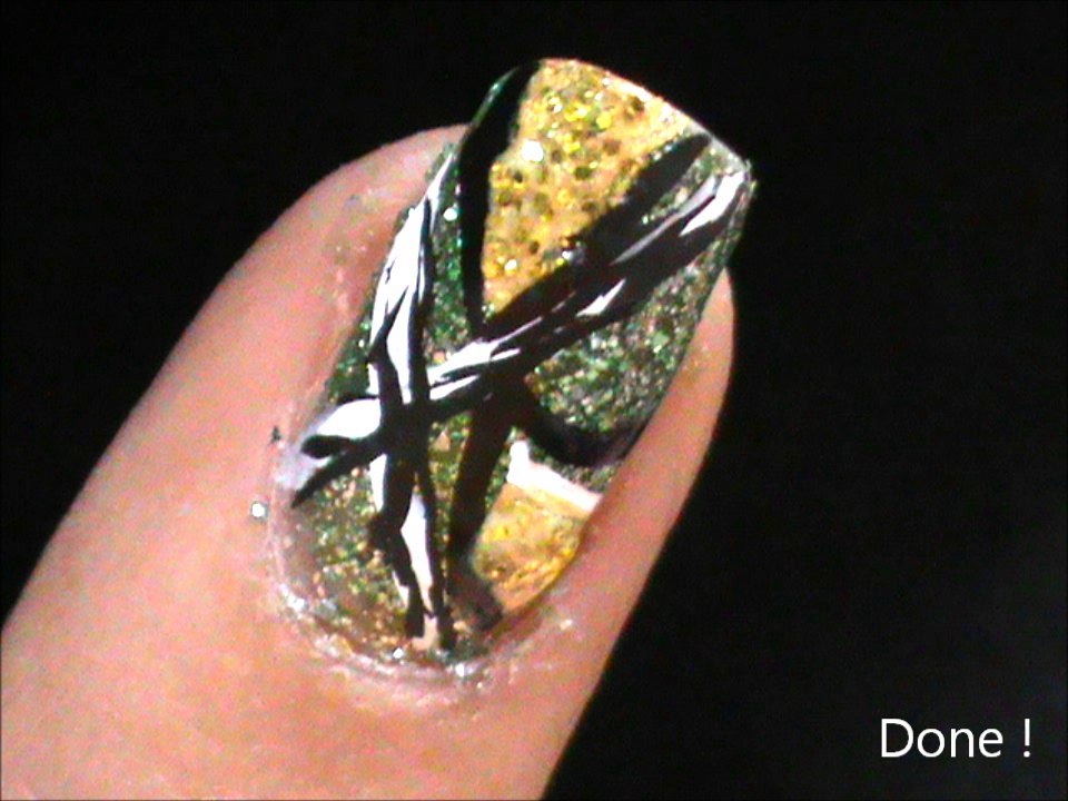Glitter Nail Polish Designs