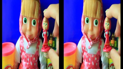 Surprise egg Play Doh Masha i Medved Toys Surprise Маша и медведь