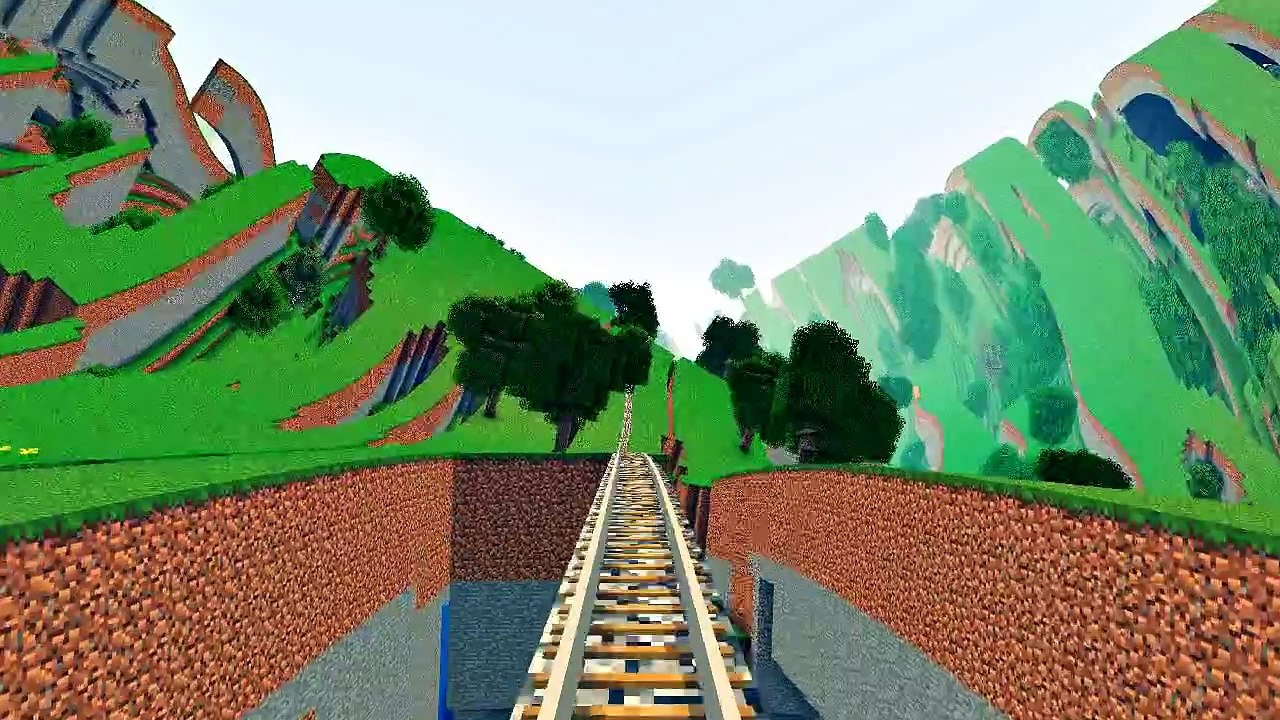 Minecraft Acid Interstate [Far Lands + Acid Shaders]
