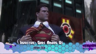 Injustice Gods Among Us Superman Vs Nightwing Gameplay Xbox 360  ComicCon 2012