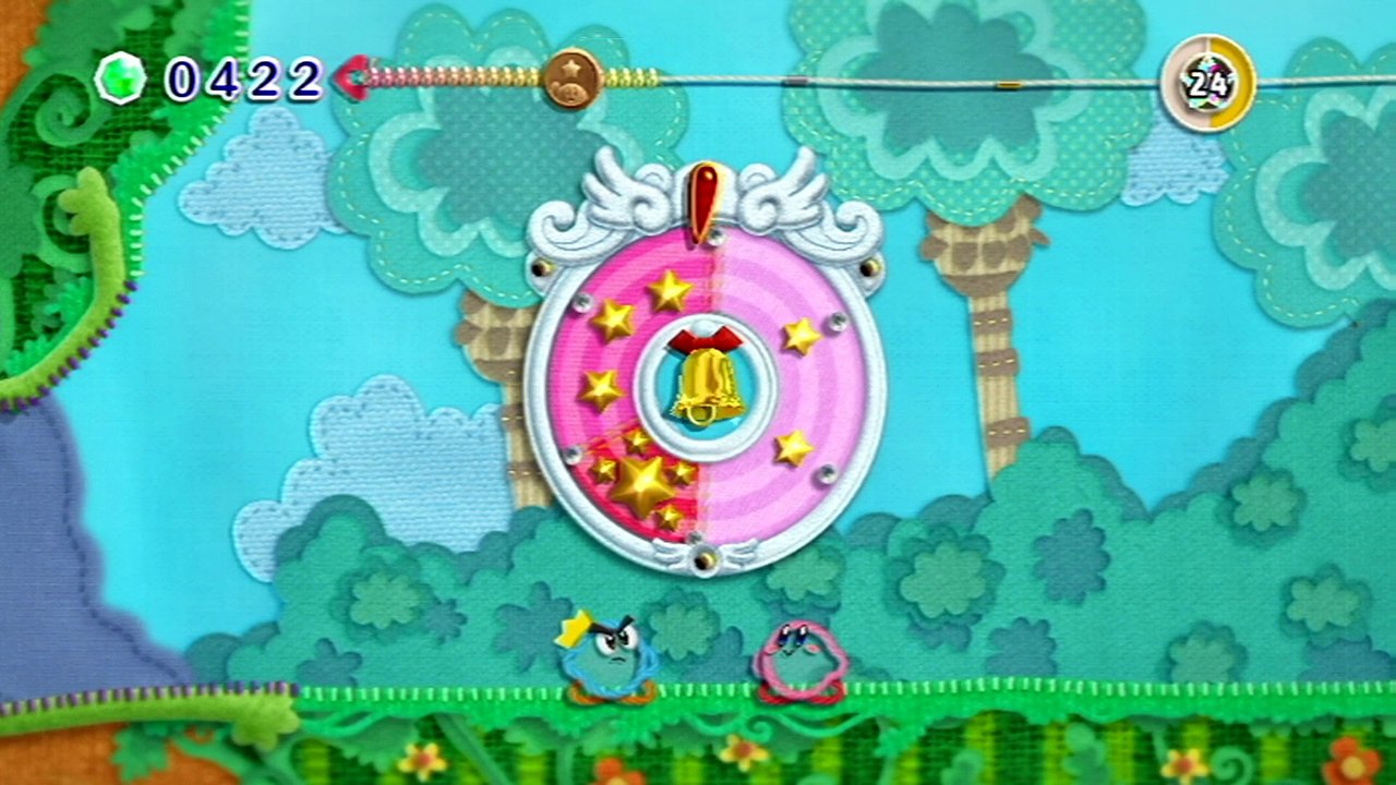 Kirby's Epic Yarn — Walkthrough Part 4 {Wii}