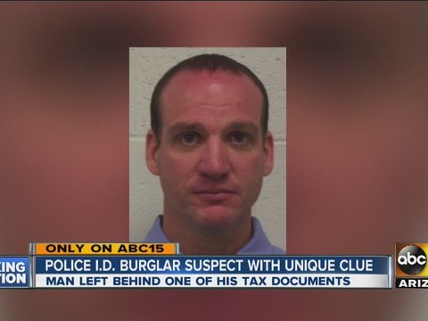 Peoria police identify burglary suspect with unique clue