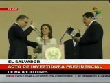 Mauricio Funes asume como presidente de el salvador
