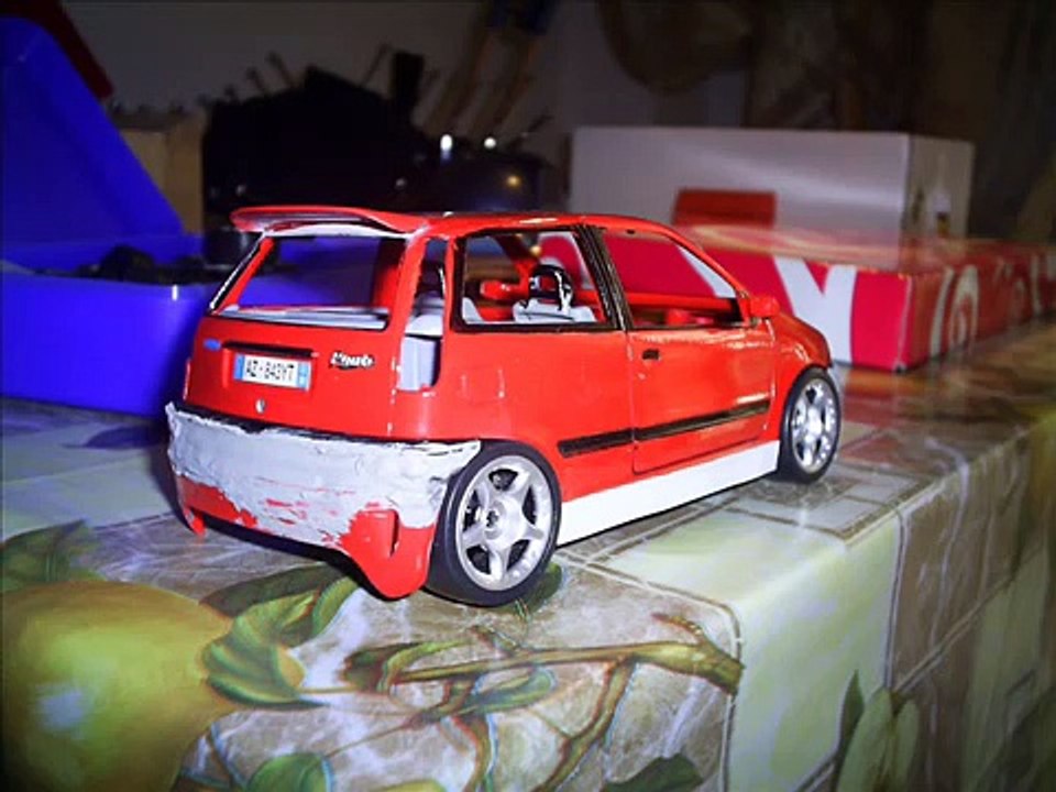 fiat tuning 1/24  punto gt uno turbo.wmv