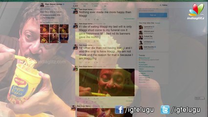 Chiranjeevi's reaction on RGV eating Maggi