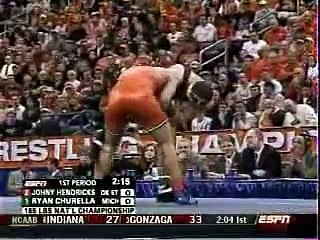 BFTP Video: 2006 NCAA Finals -165-Hendricks vs Churella P1