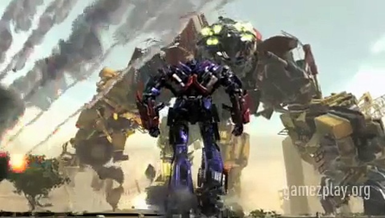 Transformers Revenge of the Fallen video game trailer PS 3 PS 2 Xbox 360 Wii DS and PSP