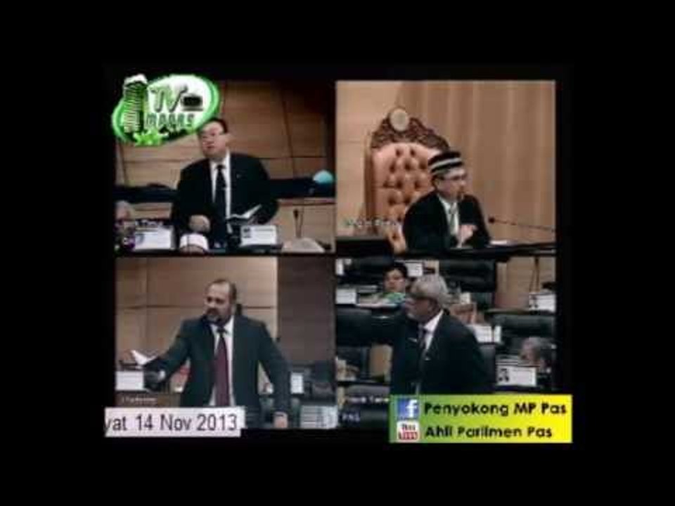 Perang "Usul" Di Parlimen - MPs Pakatan Rakyat vs Yang di-Pertua Dewan Rakyat