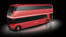 NEW ROUTEMASTER - A NEW BUS FOR LONDON - 3D animation vehicle design video (HD)