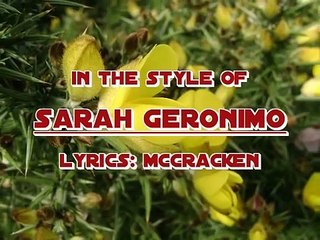 "YOU CHANGED MY LIFE IN A MOMENT" Video Karaoke @ in the style of Sarah Geronimo