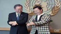 Psy & Ban Ki-moon 'Gangnam Style'