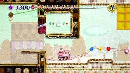 Kirby's Epic Yarn — Walkthrough Part 7 {Wii}