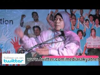 Zuraida Kamaruddin: Sampai Masa Kita Tolak Kerajaan Lembu 1Malaysia