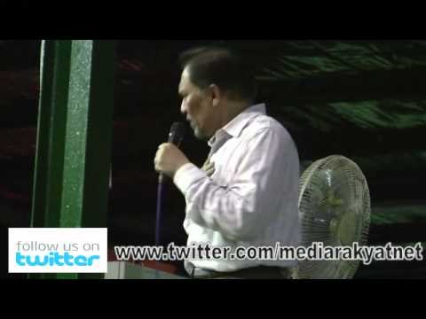 Anwar Ibrahim: Ceramah Perdana Air Hitam (Part 2/3)