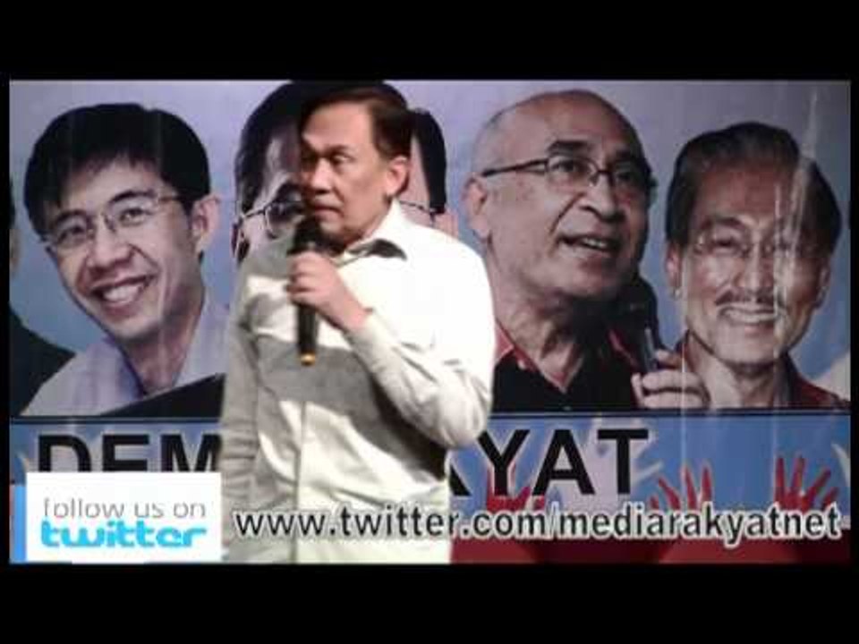 Anwar Ibrahim: No One Has The Right To Steal Our Money, Our Property