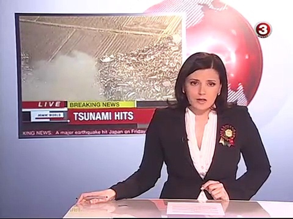 TV3 Žinios - 8,9 Balų Žemės Drebėjimas Japonijoje