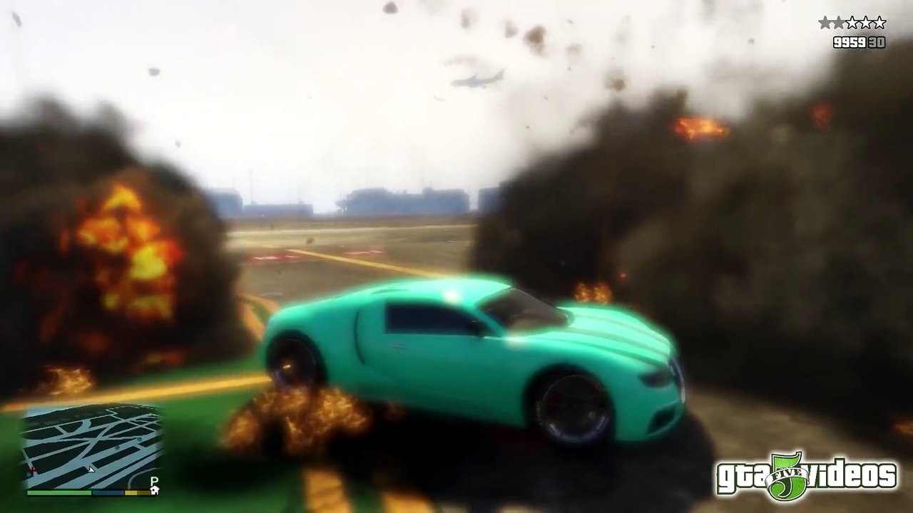 GTA 5 ANGRY PLANES MOD! (ATTACKING PLANES)