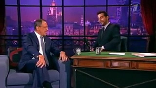 Сергей Лавров в Вечернем Урганте