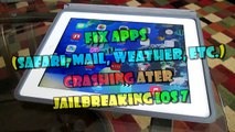 iOS 7 Safari, Mail, Weather FIX CRASHING (iPhone, iPad, iPod Touch) (How to: FIX Apps Crash Evasi0n)