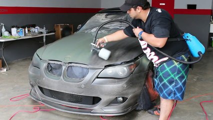 Plasti Dip BMW - Camo Green - EuroCustomsPR