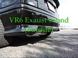 VW VR6 Exhaust sound （96' MK3）