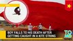 Vietnam kite death: boy snared in kite string falls 65 feet in horrific video