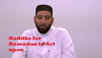 Some authentic hadiths and significance of these hadiths regarding Ramadan- sheik Omar Suleiman