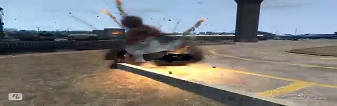 GTA 4 IV PC McLAREN F1 CRASH TESTING HD 1080p