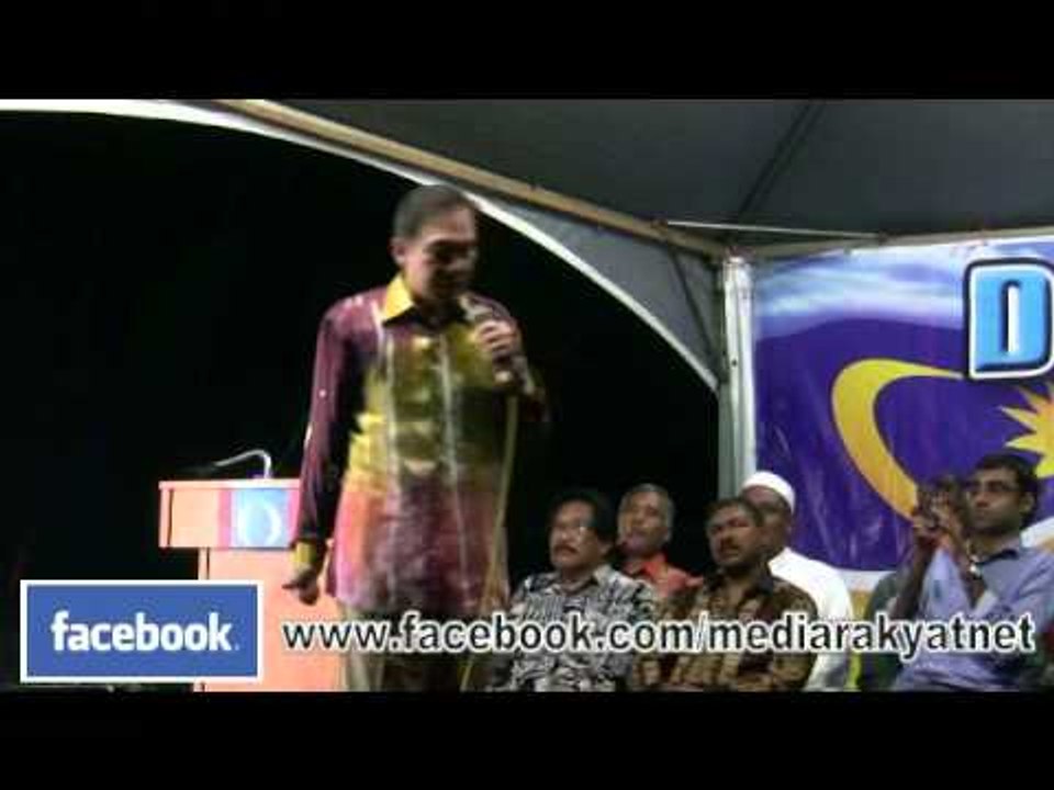 Anwar Ibrahim: Ceramah "Demi Rakyat" Alor Gajah 22/09/2011 (Part 1/4)
