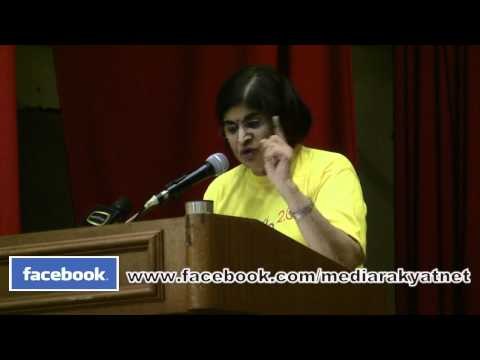 Ambiga Sreenevasan: Fulfil The 8 Demands, Then GE13