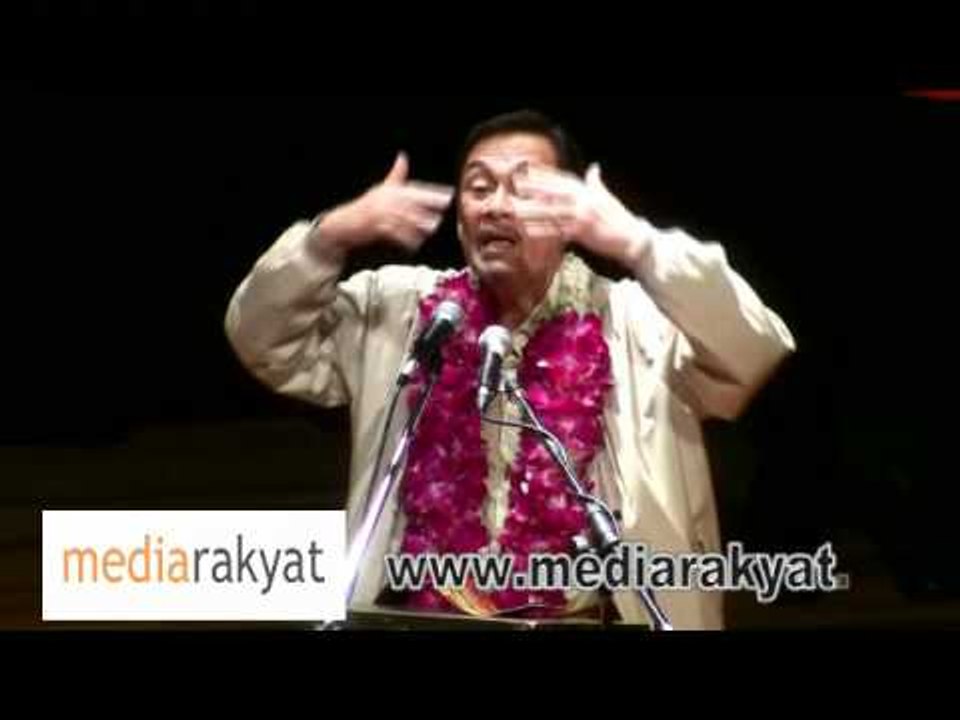 Anwar Ibrahim: Apa Guna Tak Makan Tak Minum Tapi Rasuah?