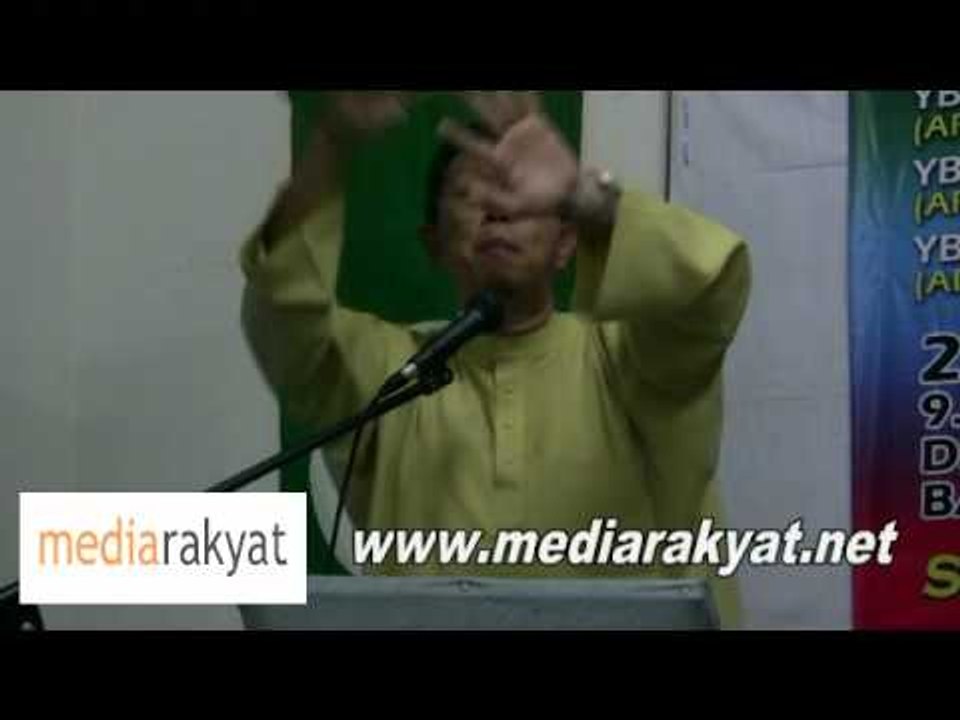 Nizar Jamaluddin: UMNO Dare Not Identify Themselves In Malay Name In The Malay Heartland