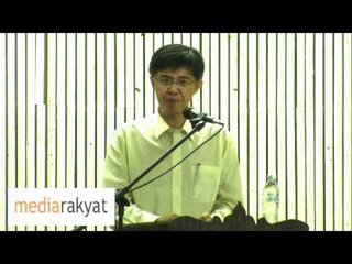Tian Chua: Kita Turun Sebagai Warga Negara Malaysia Yang Cintakan Negara Kita