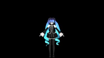 The Intense Singing Of Hatsune Miku MMD Live !